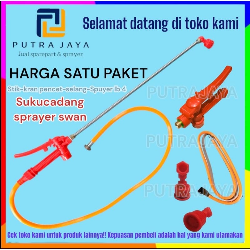 PAKET SPRAYER POMPA SWAN 4 jenis