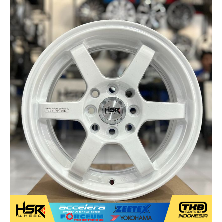 velg hsr ring16 tipe tokyo pelek mobil r16 model te37 brio yaris jazz mobilio agya xenia