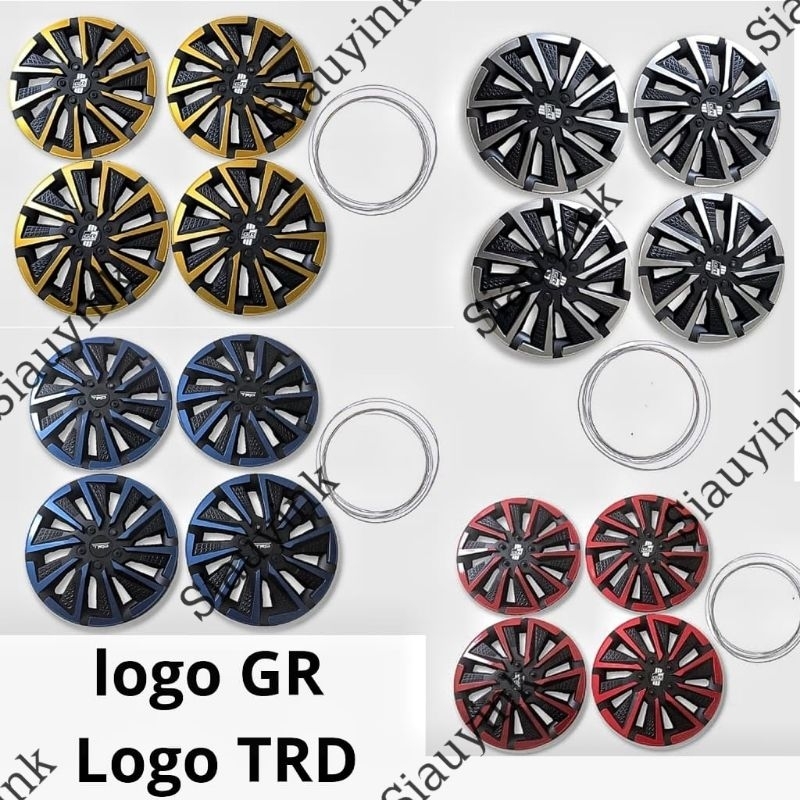 dop velg EXO Gr Sport Ring 13 & 14 mobil Universal Kijang Agya Cayla