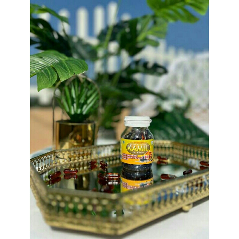 KAMIL 3in1 3 in 1 70Kapsul (JINTEN HITAM + PROPOLIS + ZAITUN)