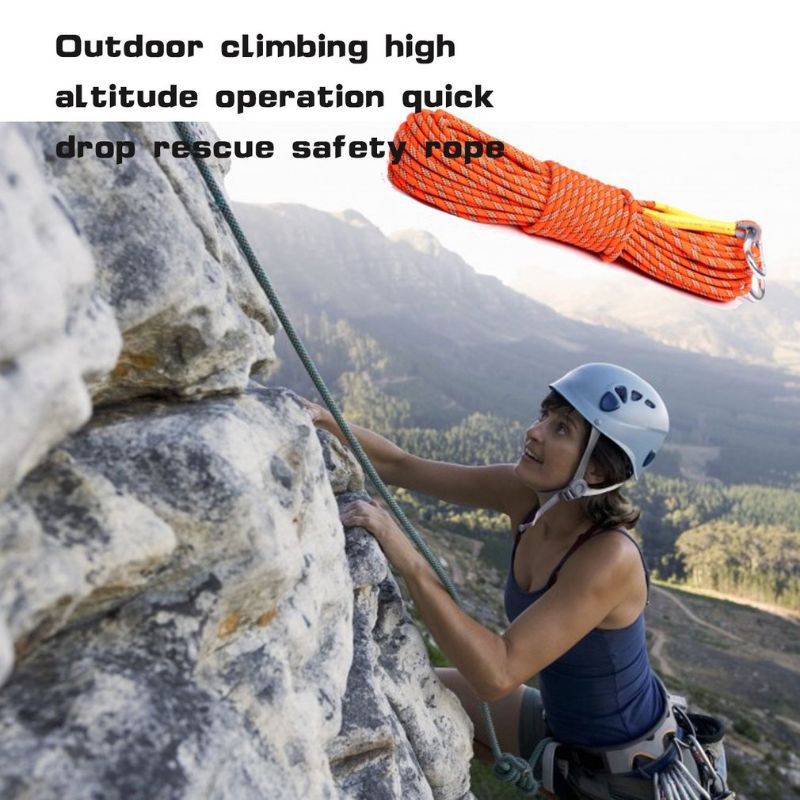Tali Outdoor Darurat 12mm Panjat Tebing Survival Fire Rope 20M