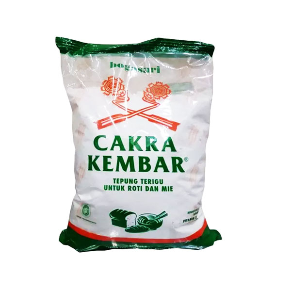 

Tepung Cakra Kembar Kemasan 1kg