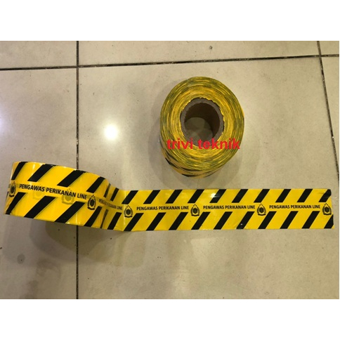 warning tape barricade barrier pengawas perikanan line police custom