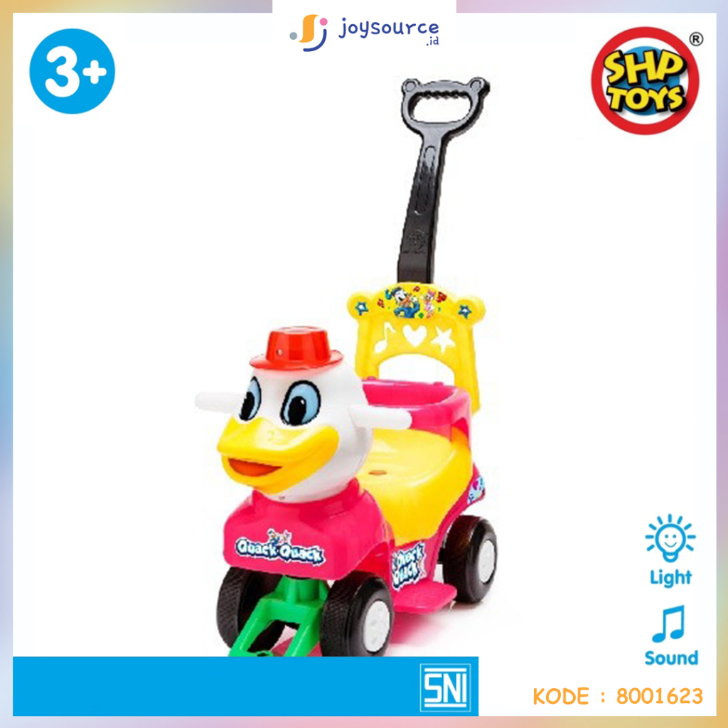 Mainan Anak Mobil Mobilan Duduk Dorong Bebek Duck QQ 623