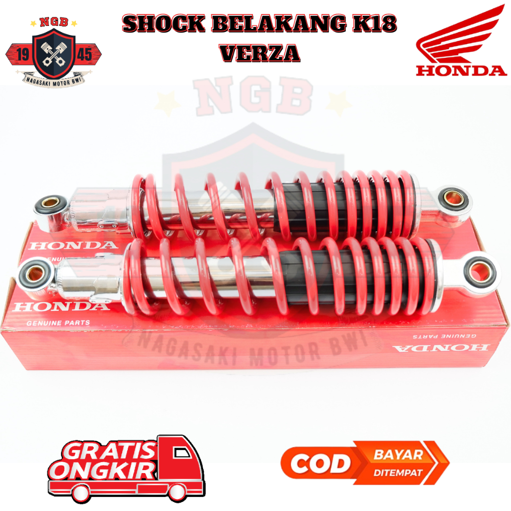 shock belakang verza ori premium - sok verza belakang - Shockbreaker Belakang K18 Honda Verza 150