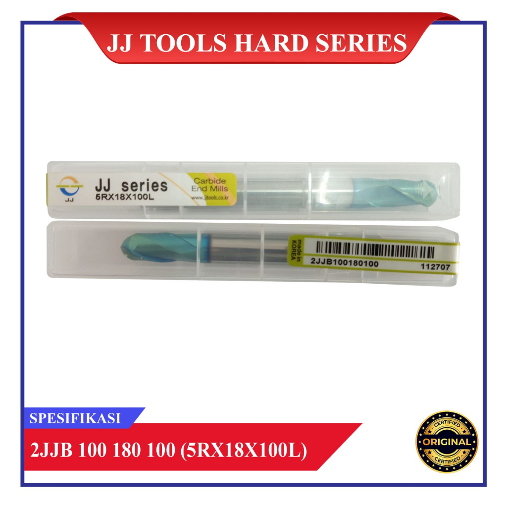 Endmill JJ Series 5R x 18 x 100L, 2JJB 100 180 100