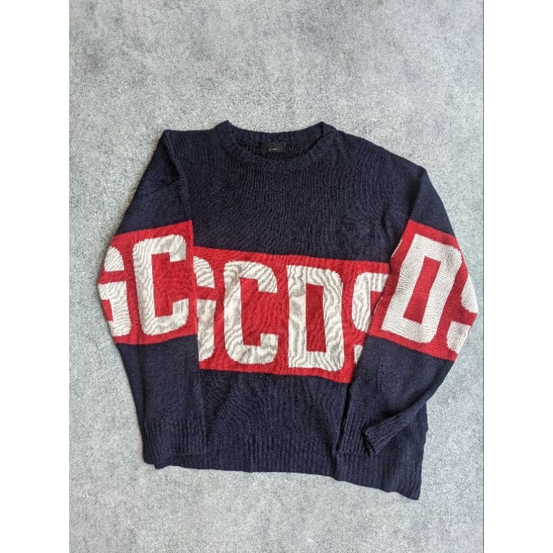 Knitwear Sweater Rajut Oversize Pria Gcds by Cross