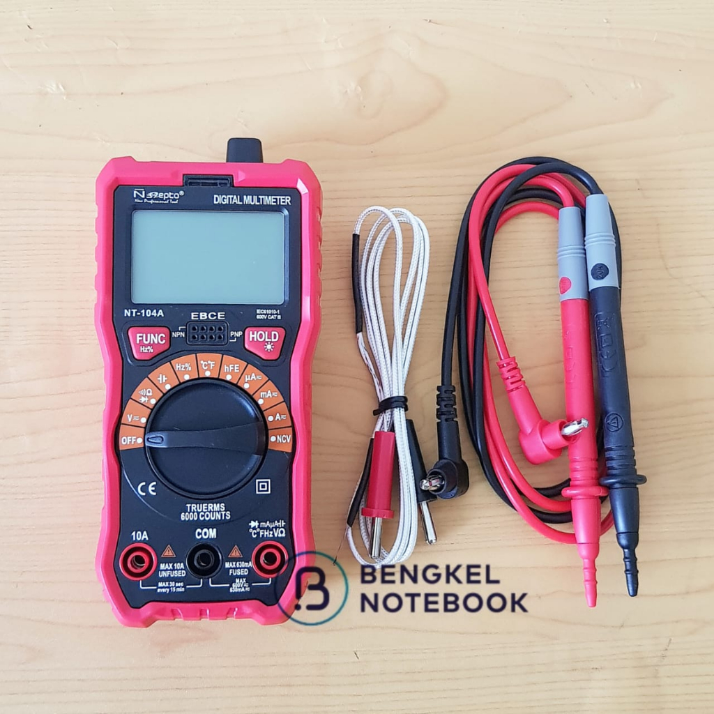 Multitester Multimeter Avometer Digital Nepto NT-104A NT103M  Original Bisa Ukur Temperatur