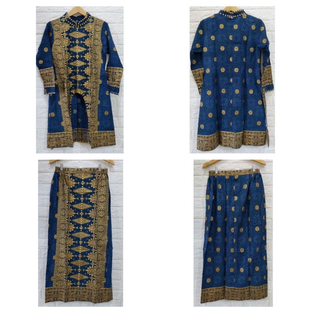 BARU -- Setelan Tunik Songket Wanita