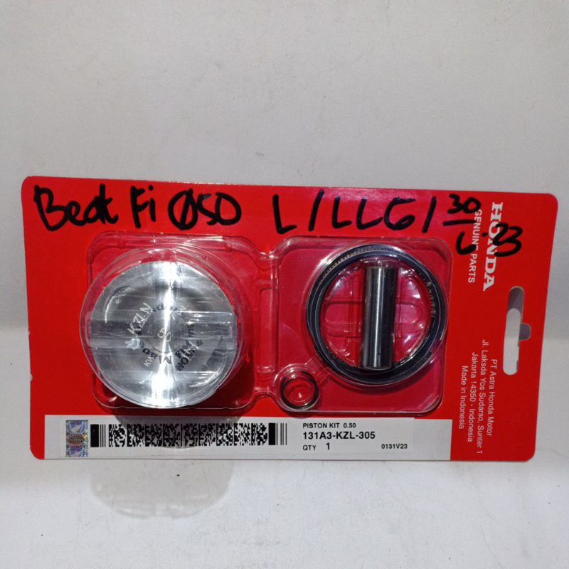 PISTON KIT HONDA BEAT FI ORIGINAL HONDA AHM