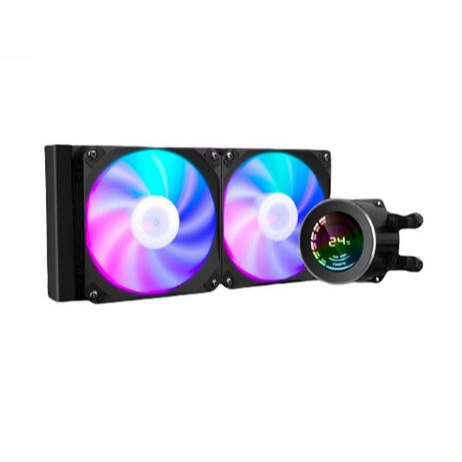 Hardware PC PRIME PREMIUM GALATEK 240 LIQUIDCOOLER ARGB With LCD Display - BLACK