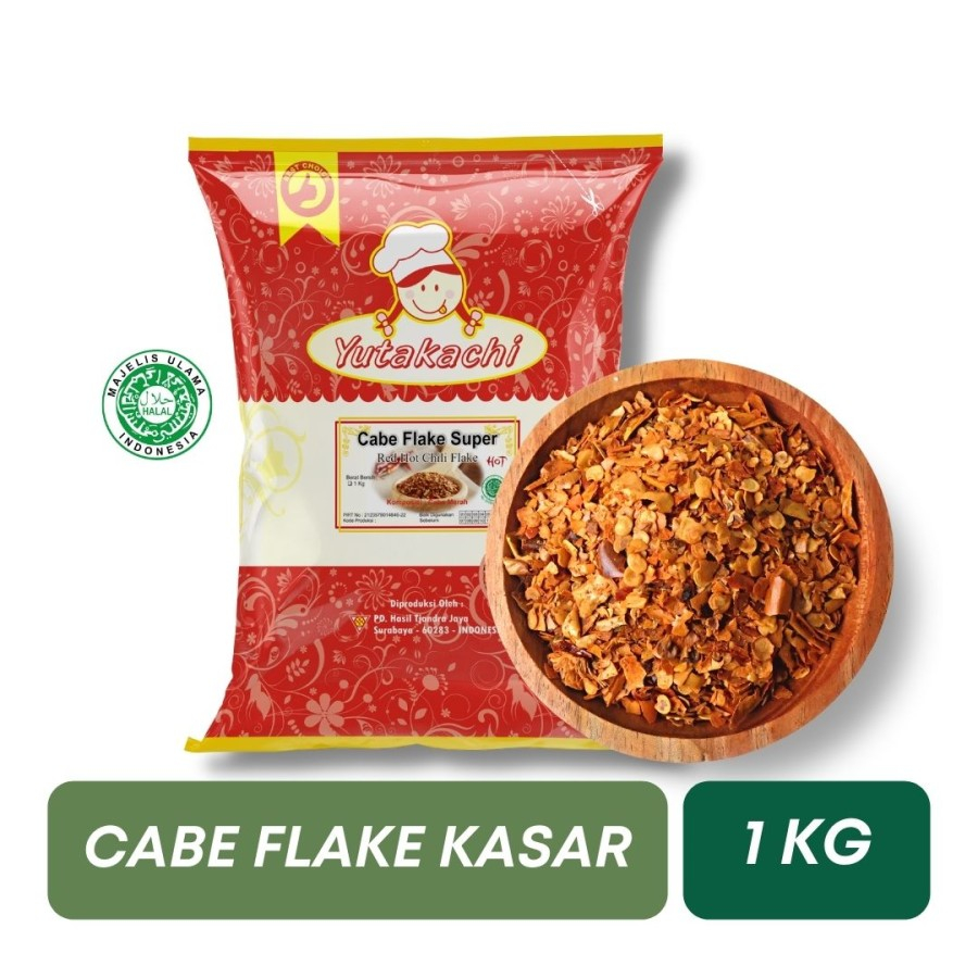 

1kg Cabe Bubuk Kasar / Chili Flakes Flake Super