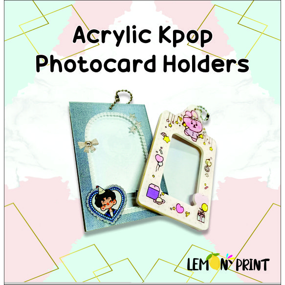 Photocard Holder Acrylic KPOP Acrylic Card holder / Cahol