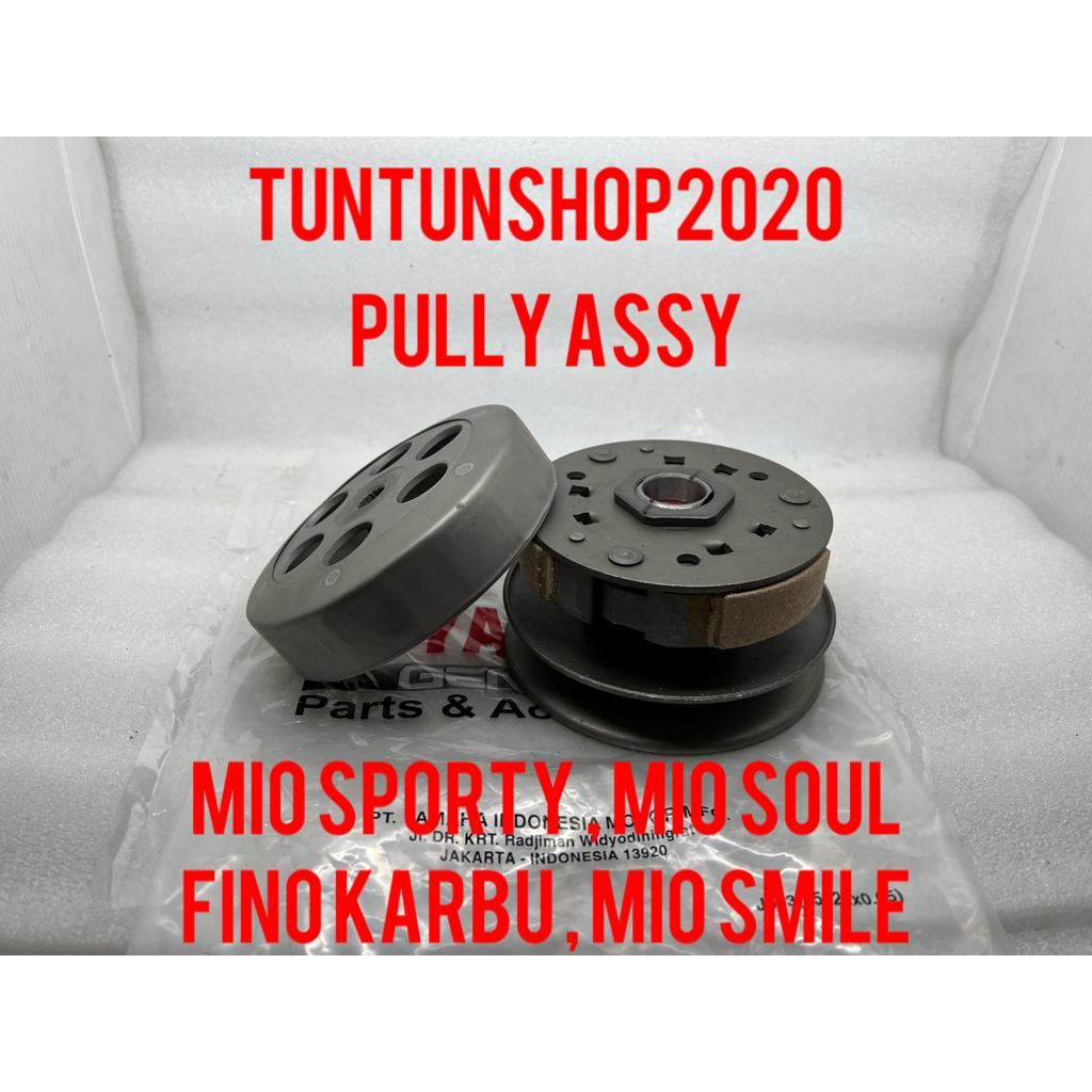 PULLY ASSY YAMAHA 5TL KUALITAS ASLI ORIGINAL MIO KARBU SET KOMPLIT MIO SOUL FINO KARBU MIO SMILE MIO