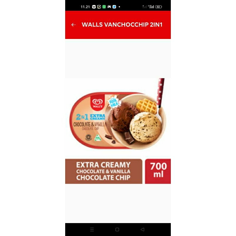 

walls neopolitana/chocochip
