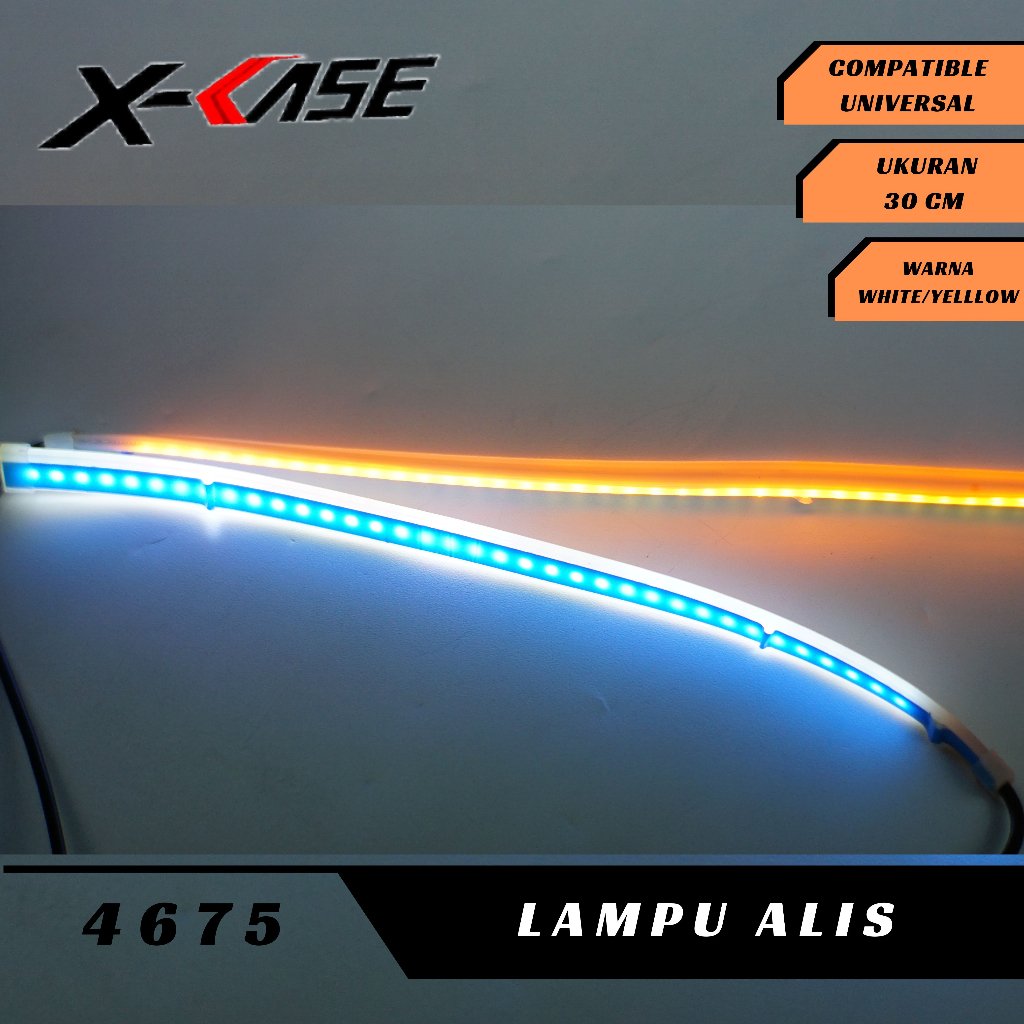 Lampu Alis Drl Lampu Led Drl Alis 30cm Mobil Motor Sein Daytime Running Light Lampu Alis Led Slim