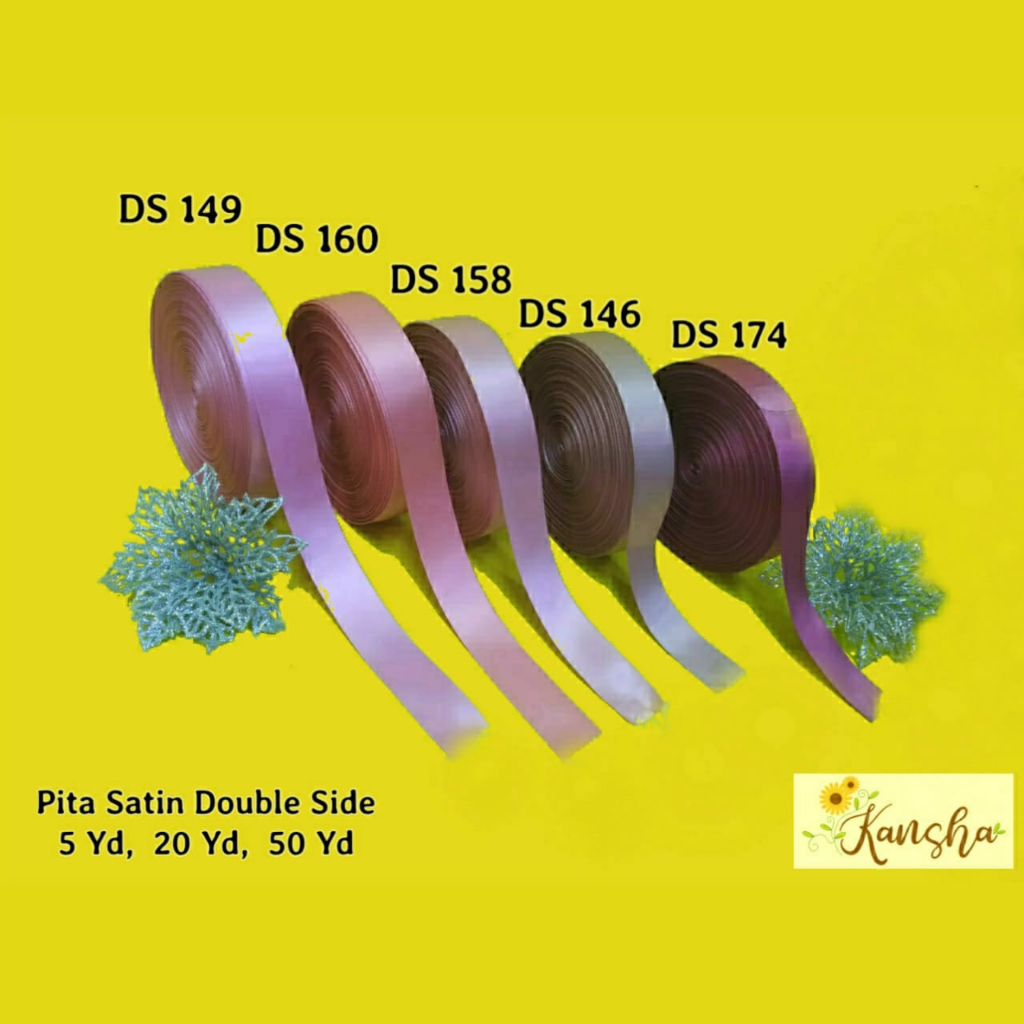 

TOKO ANQA-Pita Satin Double Side Uk 1" x 5YD