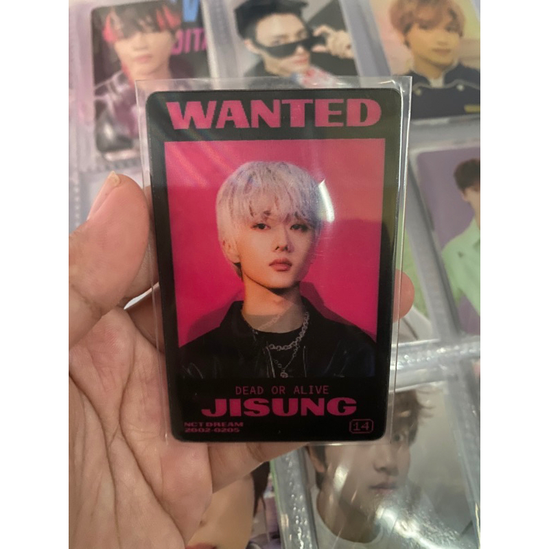 Photocard Jisung Lenti Glitch Mode/ Photocard Jisung Glitch Mode/ Photocard Jisung NCT Dream