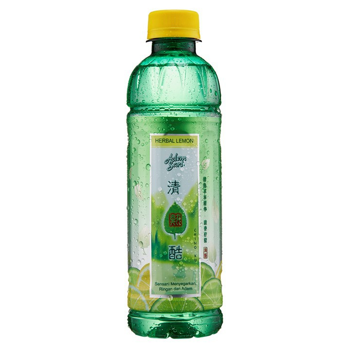 

ADEM SARI MINUMAN PENYEGAR HERBAL LEMON KEMASAN BOTOL 350 ML SUPER MURAH