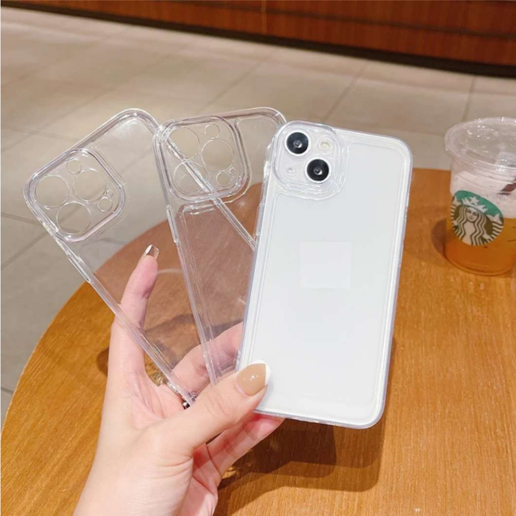 Soft Case Bening Oppo F1S F3 F5 F7 F11 A59 Reno 4 4F 5F 8T Softcase Clear Silikon Lentur