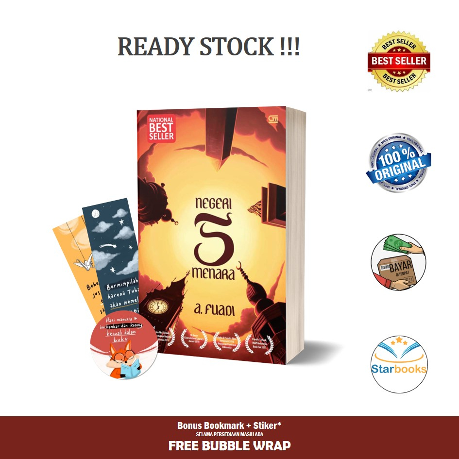 Buku Negeri 5 Menara By Ahmad Fuadi - Gramedia (Novel)