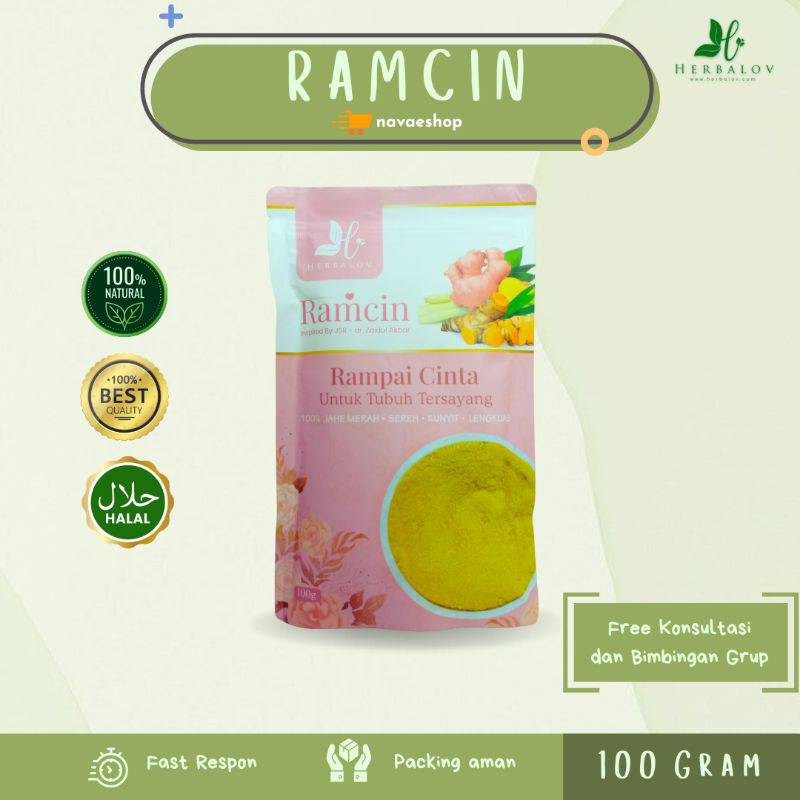 

Ramcin Serbuk dari Rempah Asli | Ramuan Cinta Herbalov 100gr