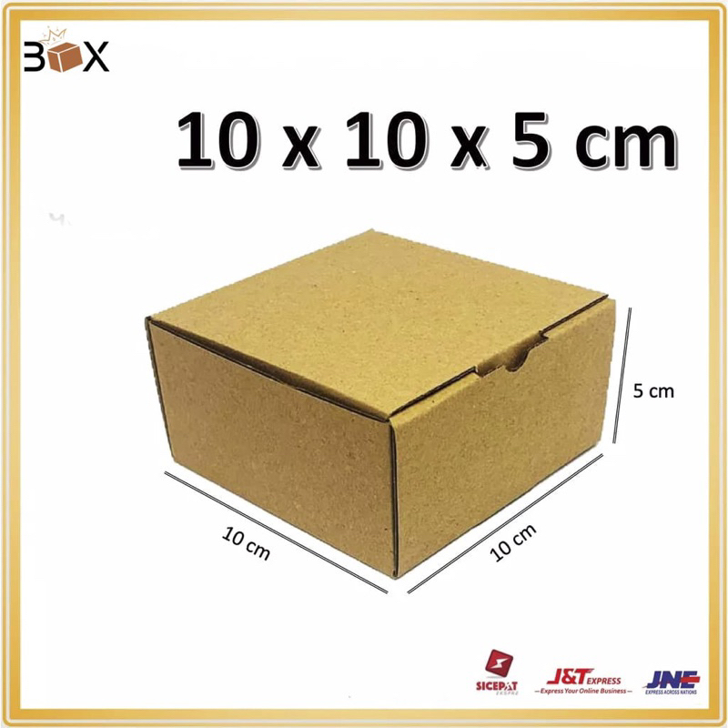 

10 PCS Kardus Packing 10x10x5 cm Box polos baru | Box | boxsliplock | Box DieCut | Box Hampers | Box Souvenir | box skincare | box Baju | Box Hijab | box pizza | box jam