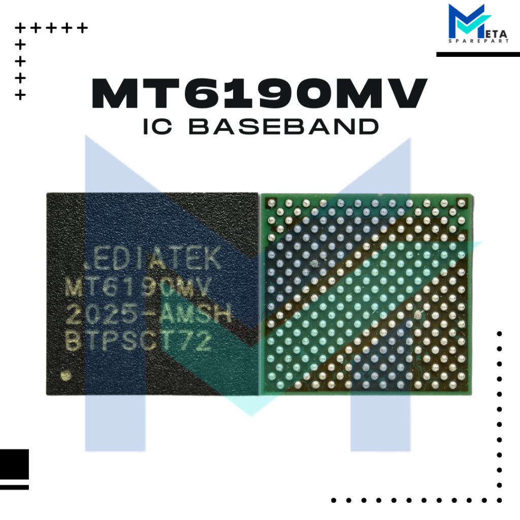 IC BASEBAND MT6190MV