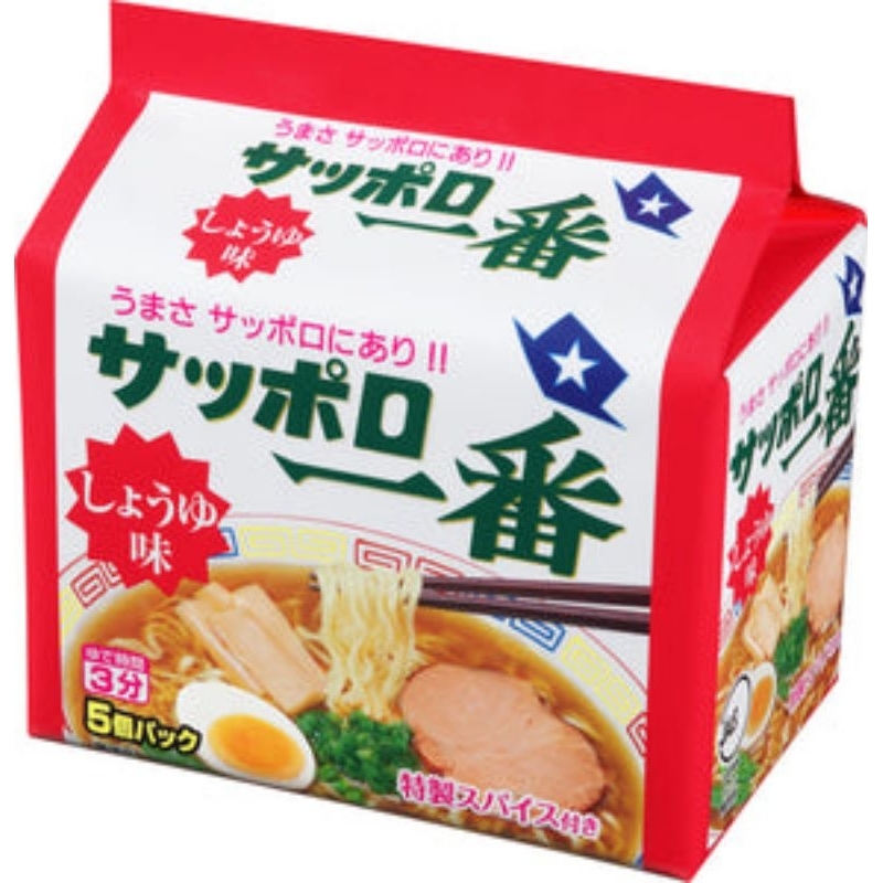

Instan Ramen Sapporo Ichiban Sauce Souya Original from Japan