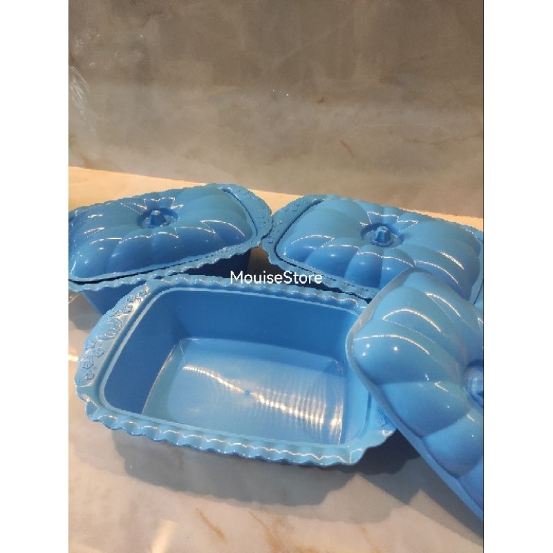 Grosir Wadah Makanan Wadah Lauk Plastik Murah Segiempat