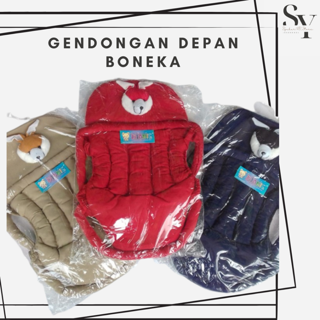 Gendongan Depan Bayi Boneka/Gendongan Depan Bayi Biasa Murah