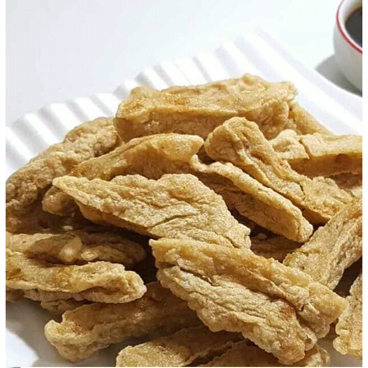 

PEMPEK PALEMBANG PREMIUM IKAN TENGGIRI ISI 10 PCS PEMPEK KULIT CRISPY