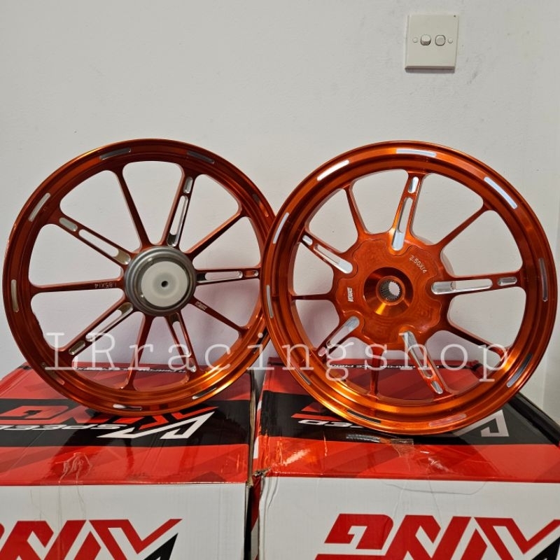 velg pelek kingspeed king speed vario 125 vario 150 orange oren original vietnam palang 10 not x1r