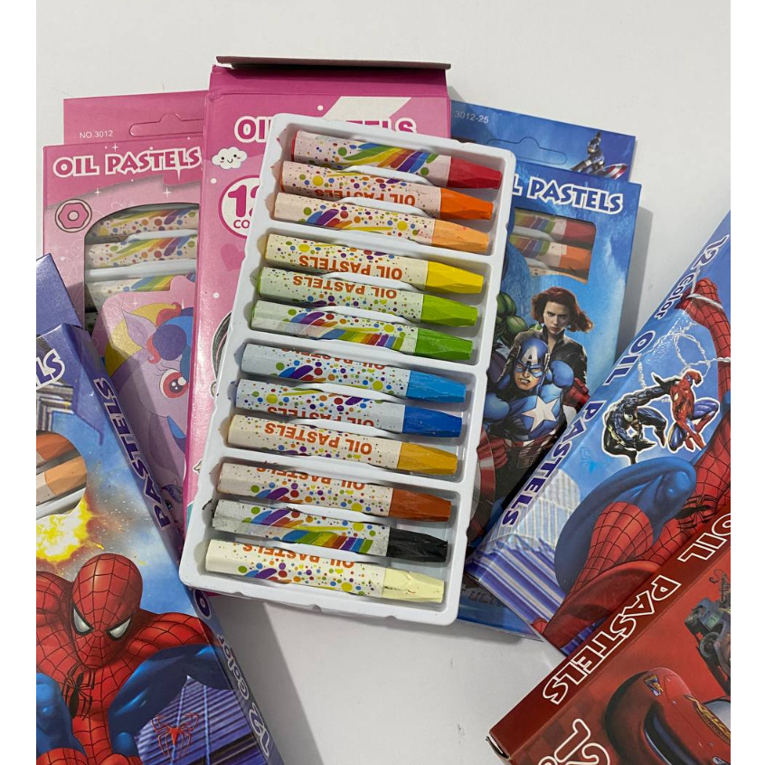 

Crayon Kotak Kertas 12 Pcs 3012 / Crayon anak / Alat mewarnai