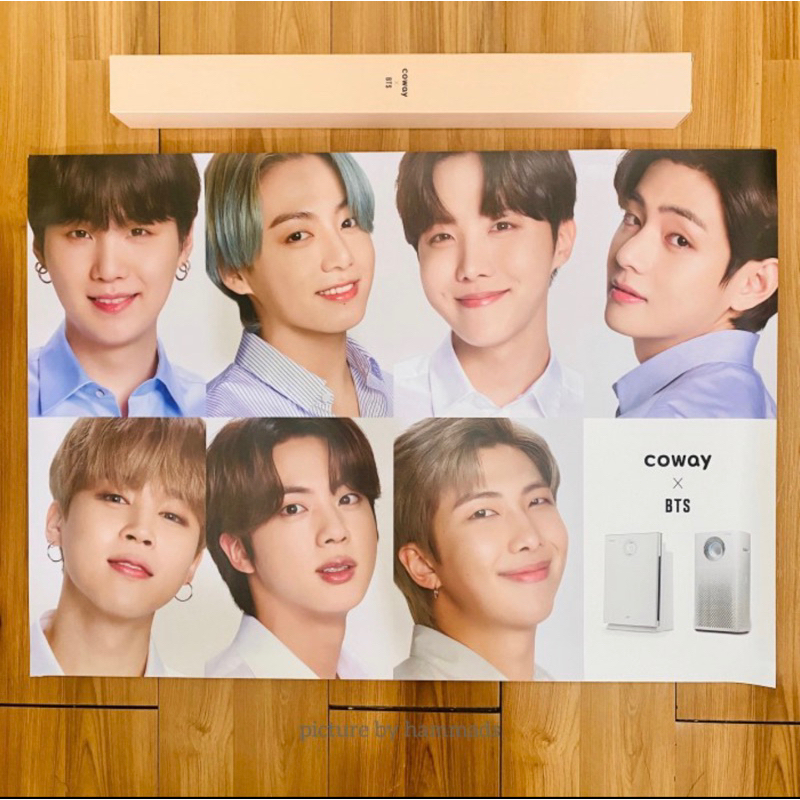 Poster Coway x BTS Limited Edition