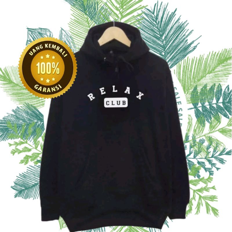 Sweater Hoodie Pria Wanita Distro Relax Bahan Cotton Flecce Sedia Big Size Jaket distro switer distr