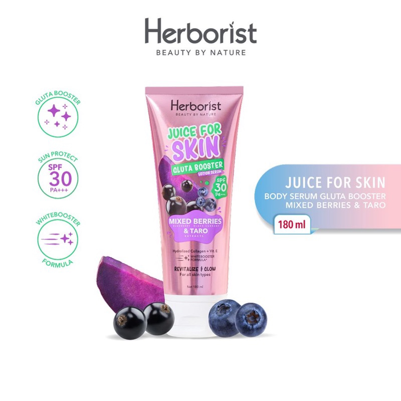 Herborist Juice For Skin Body Serum & Face Scrub-5