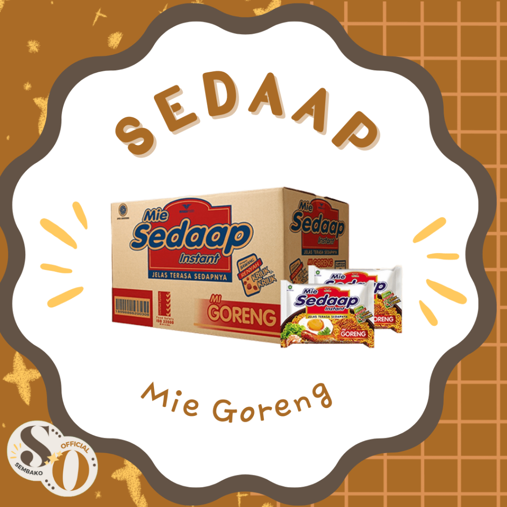 

[ SEDAAP ] MIE GORENG | DUS
