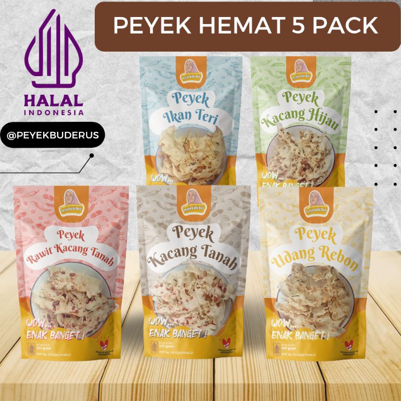 

PEYEK 5 VARIAN RASA / PEYEK KACANG TANAH PEYEK KACANG IJO PEYEK TERI PEYEK REBON PEYEK KACANG RAWIT PEYEK KACANG PEDAS