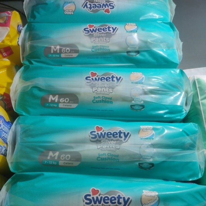 Sweety silver pants M60 L54  XL44 XXL36
