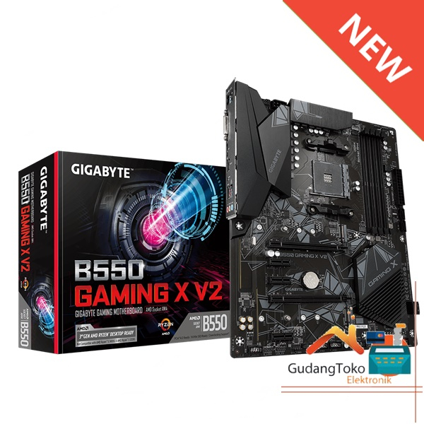 GIGABYTE B550 Gaming X V2 (AMD B550,AM4,DDR4)