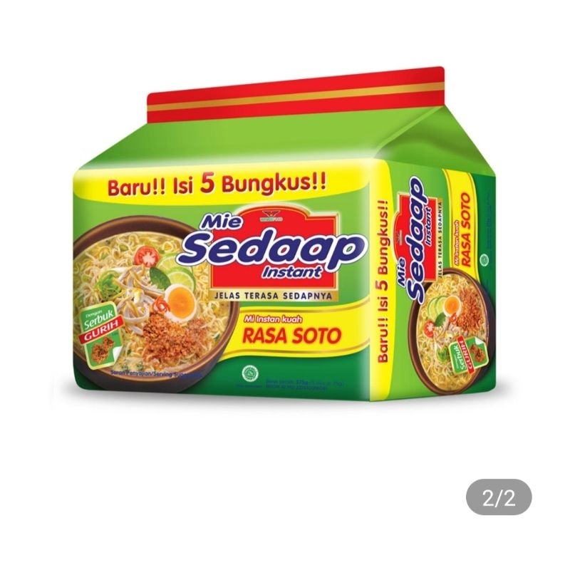 

Mie sedap dapat 5