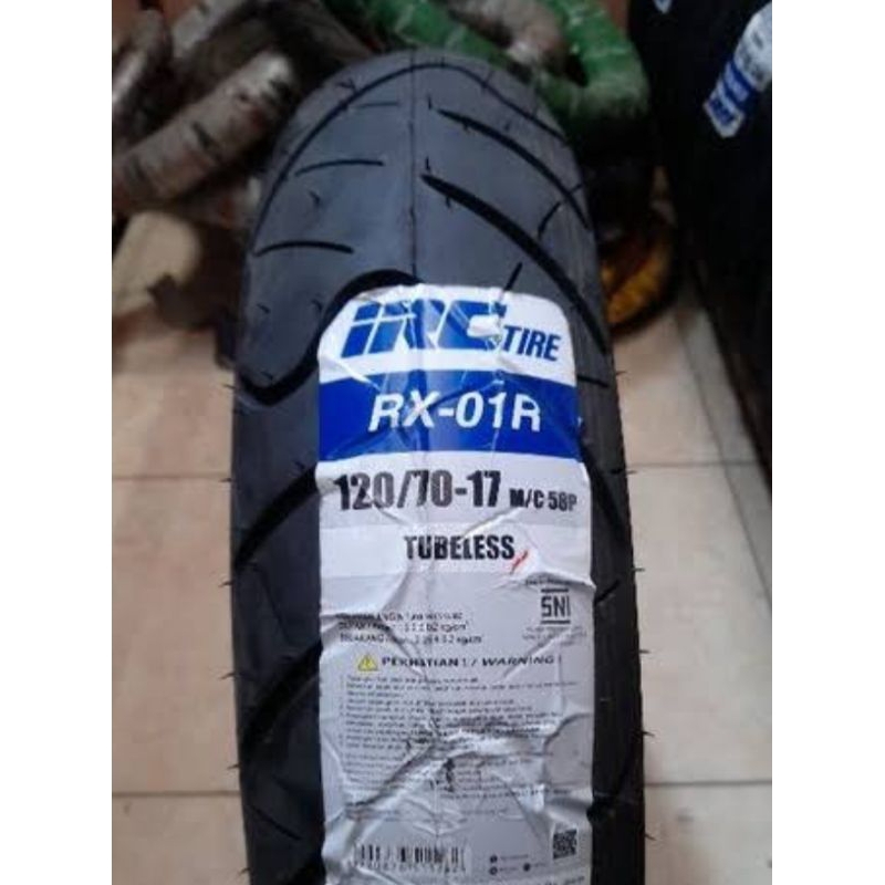 Ban IRC 120/70-17 RX 01R tubeless#