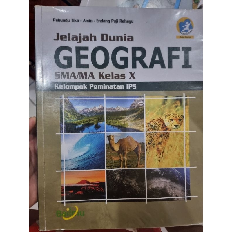 Buku jelajah dunia geografi kelas 10