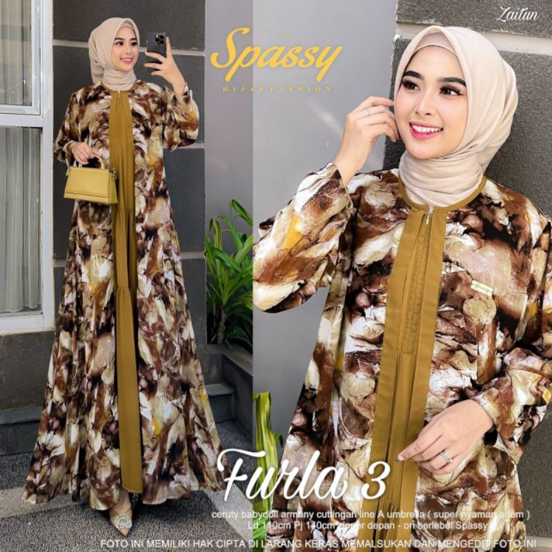 dress wanita furla maxy 3 by Spassy