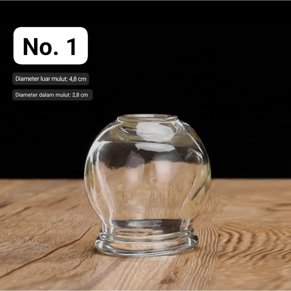 GELAS BEKAM API No 1 / ALAT BEKAM API / KOP BEKAM API / KOP KACA No 1
