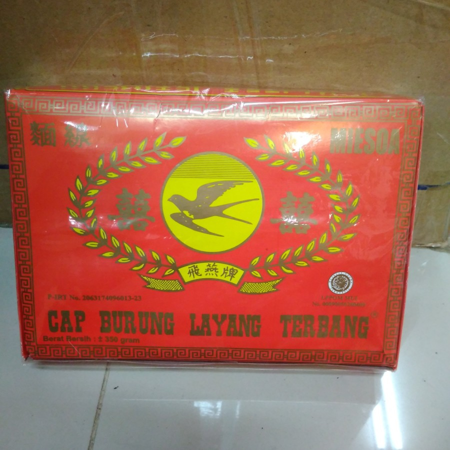 

Miesoa Cap Burung Layang Terbang kotak merah 350 gr