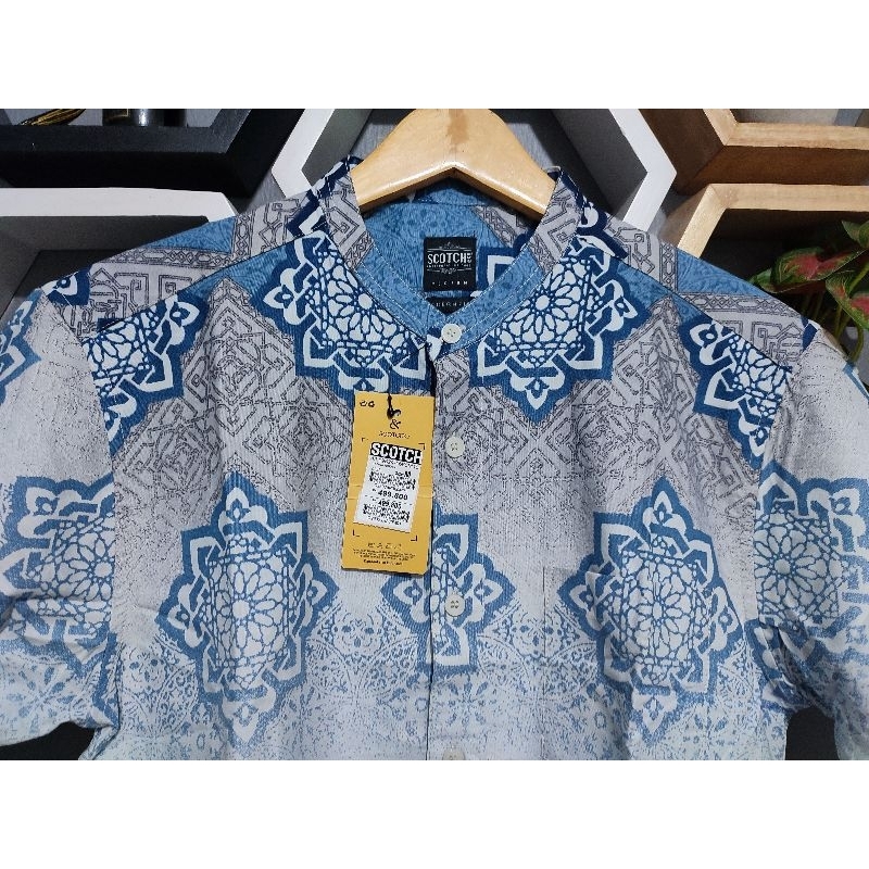 Kemeja Koko Scotch&Co Original l