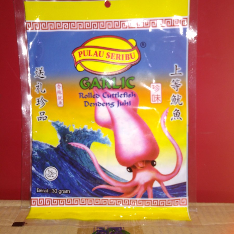

Juhi Pulau Seribu Rolled Cuttlefish Garlic 30 gr