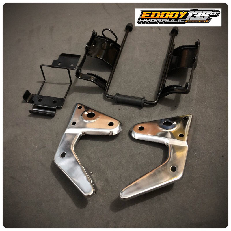 BREKET LAMPU OVAL RX KING TERBAIK CROM - KUPINGAN LAMPU RX KING OVAL - BREKET LAMPU RX KING